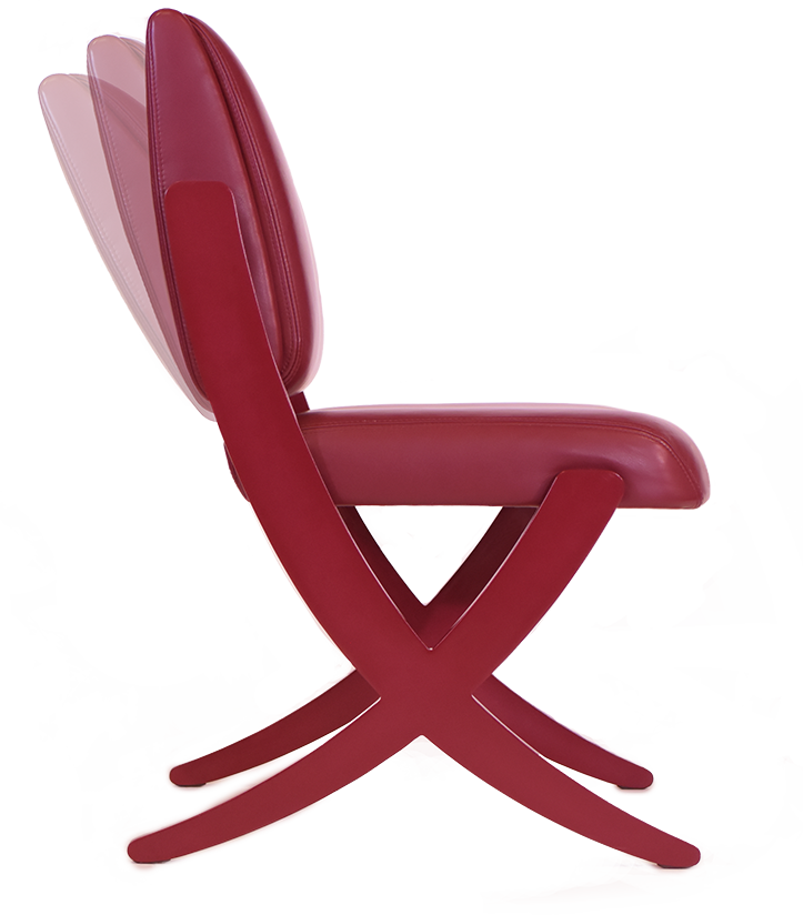 Alma Chair - Burgundy